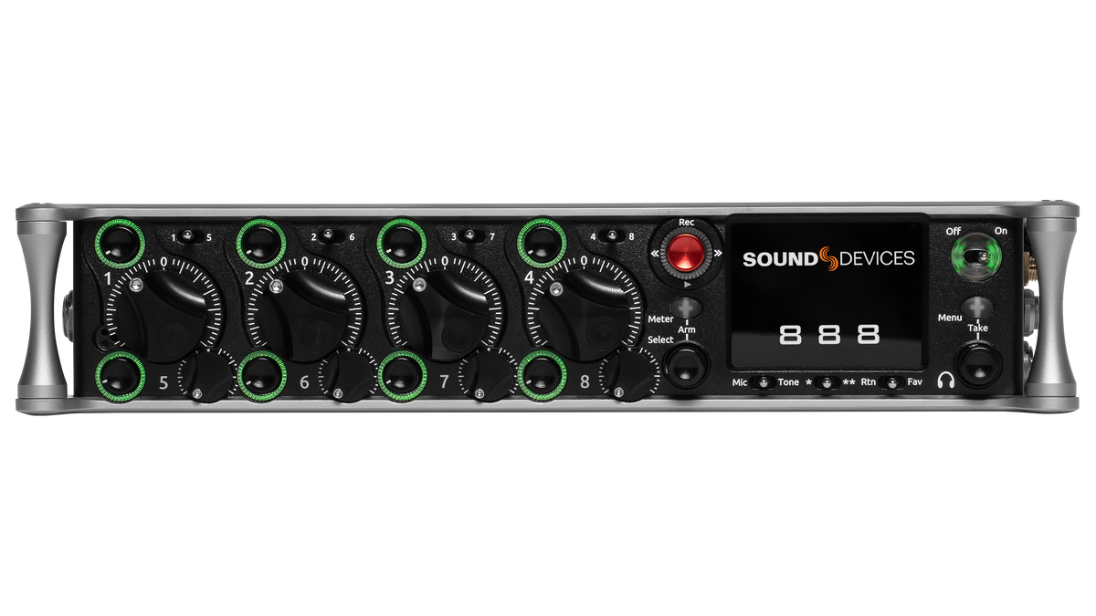 Sound Devices 888 — 888front