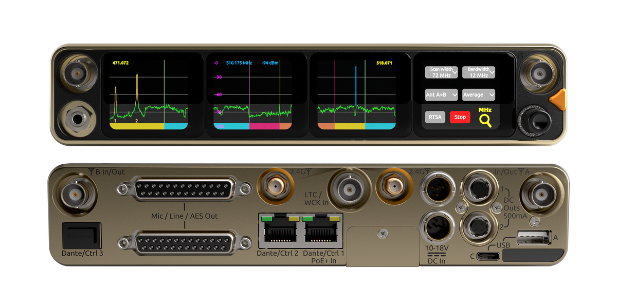Astral ARX16 — ARX16 Front and Back Panel 2