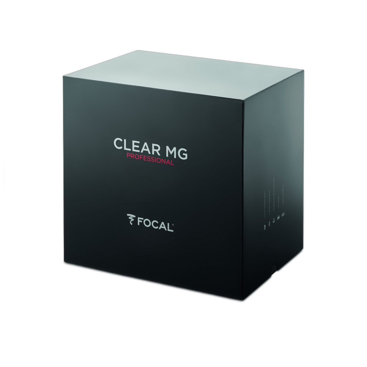 Focal Clear MG Professional — presentation box lid