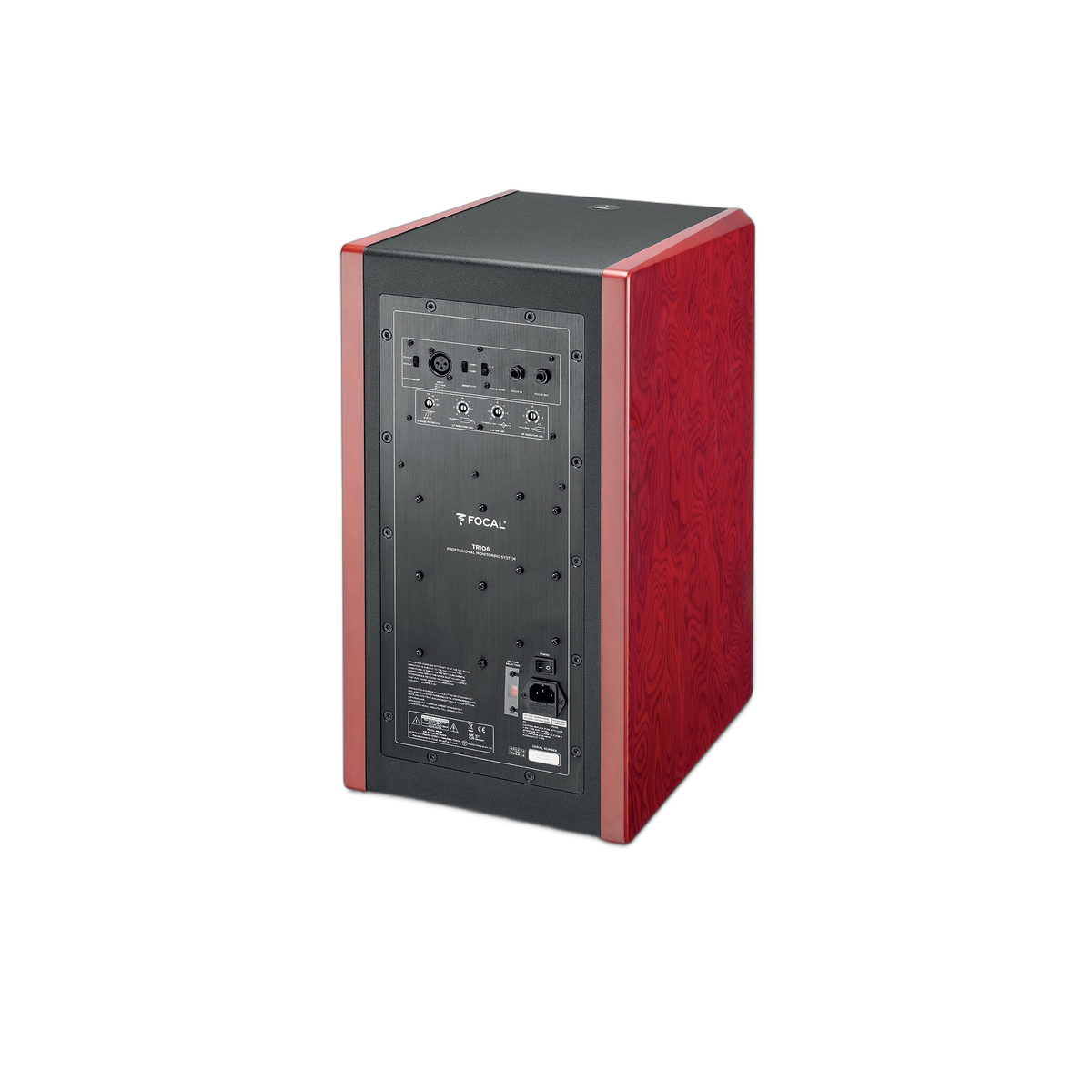 Focal Trio6 Red — rear three-quarter view | ARM:red:05