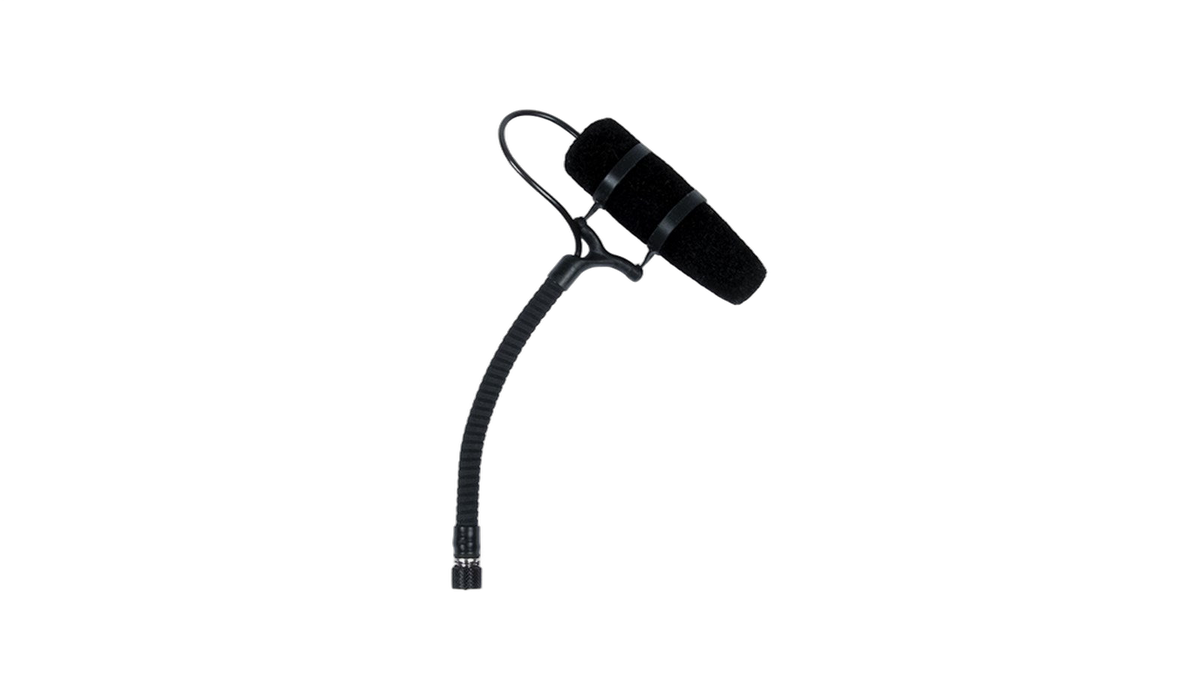 DPA 4097 CORE+ black MicroLock microphone with 10 cm gooseneck