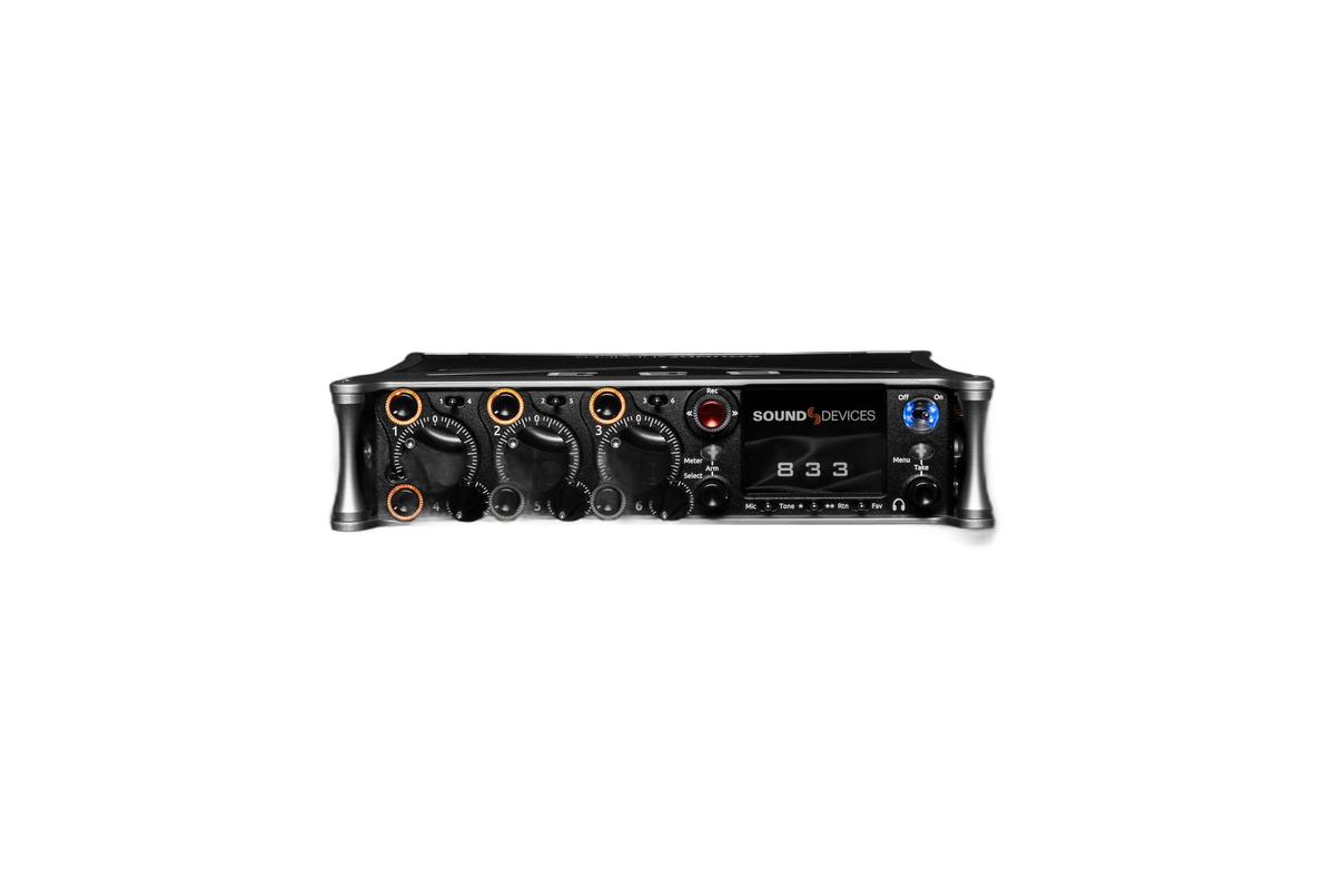 Sound Devices 833 — 833 leather front